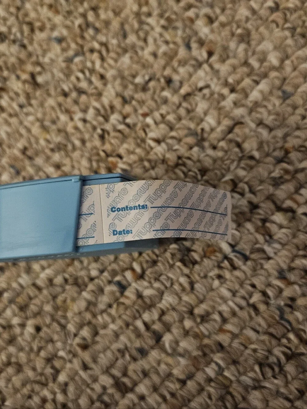 Tupperware Blue Label Dispenser
